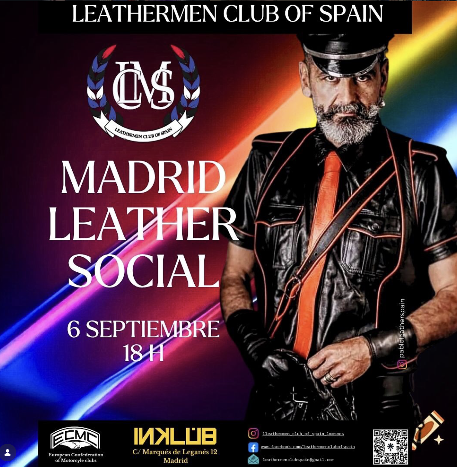 Madrid Leather Social Septiembre